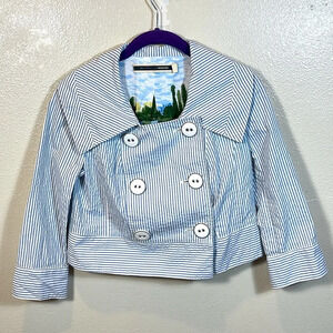 Anthropologie Daughters of Liberation Crop Jacket size 00